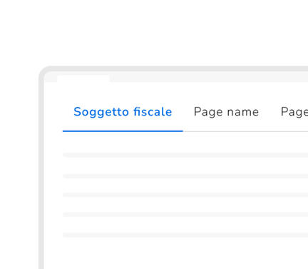 Usa l’etichetta “Soggetto fiscale”