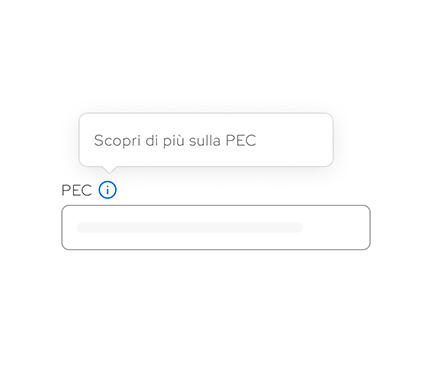 Non inserire call to action come “Scopri di più sulla PEC”.